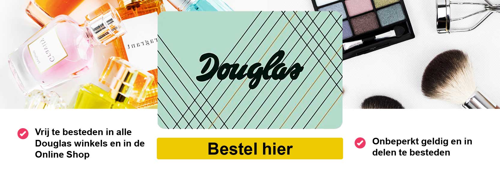 Cadeaukaart Douglas online kopen? |Parfum Cosmetica cadeaubon