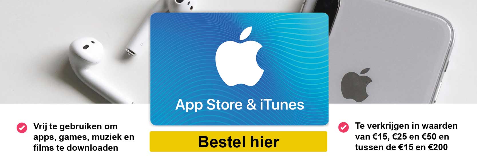 Meetbaar Met bloed bevlekt wiel iTunes tegoed voor de Appstore nodig? | Vind hier alle Apple Tegoeden