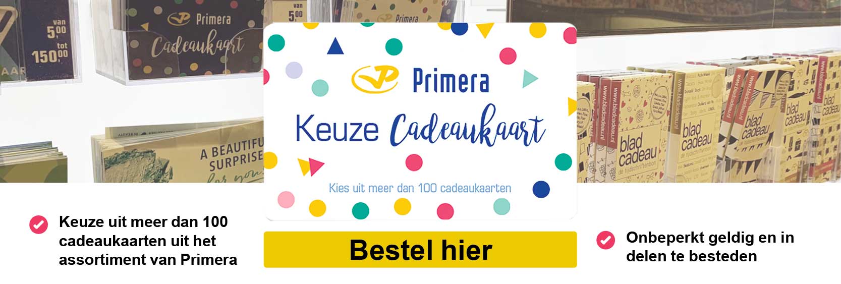 Veeg gitaar Slijm Primera Keuze Cadeaukaart | Gratis inpakservice | Primera Cadeaubonnen