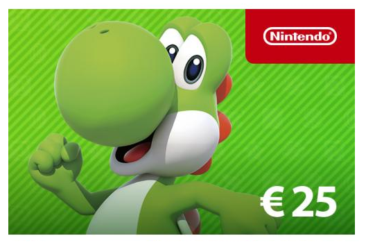 Nintendo eshop card 25 euro