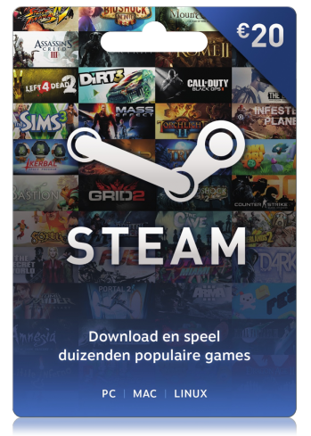 Ruwe slaap douche Beroep Steam Cadeaukaart 20 Euro - Cadeaukaarten , Cadeaubonnen & Giftcards |  Gratis inpakservice (TIP)