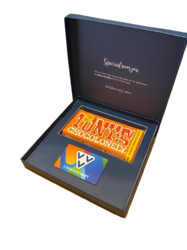 Cadeaubox (Tony''s choco karamel zeezout)