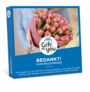 GiftForYou Bedankt