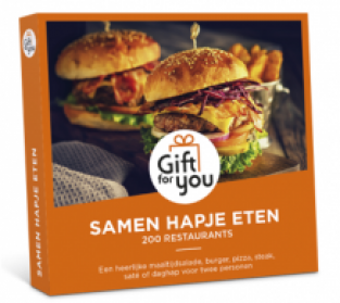 GiftForYou Samen hapje eten