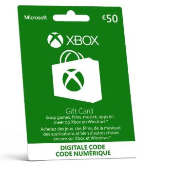 Xbox Cadeaukaart 50 Euro